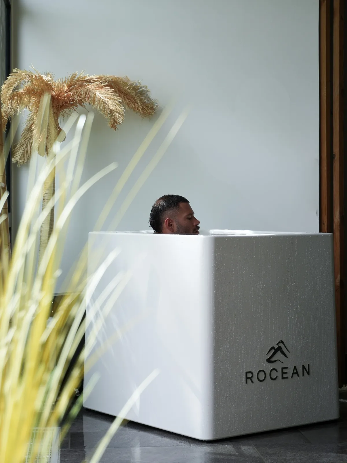 Rocean ice bath commercial setting