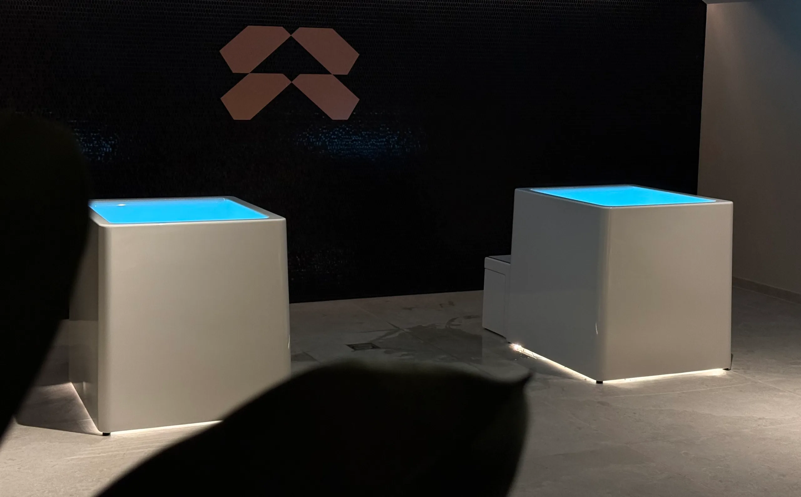 Performance facility — Rocean Box units in a high-end gym environment