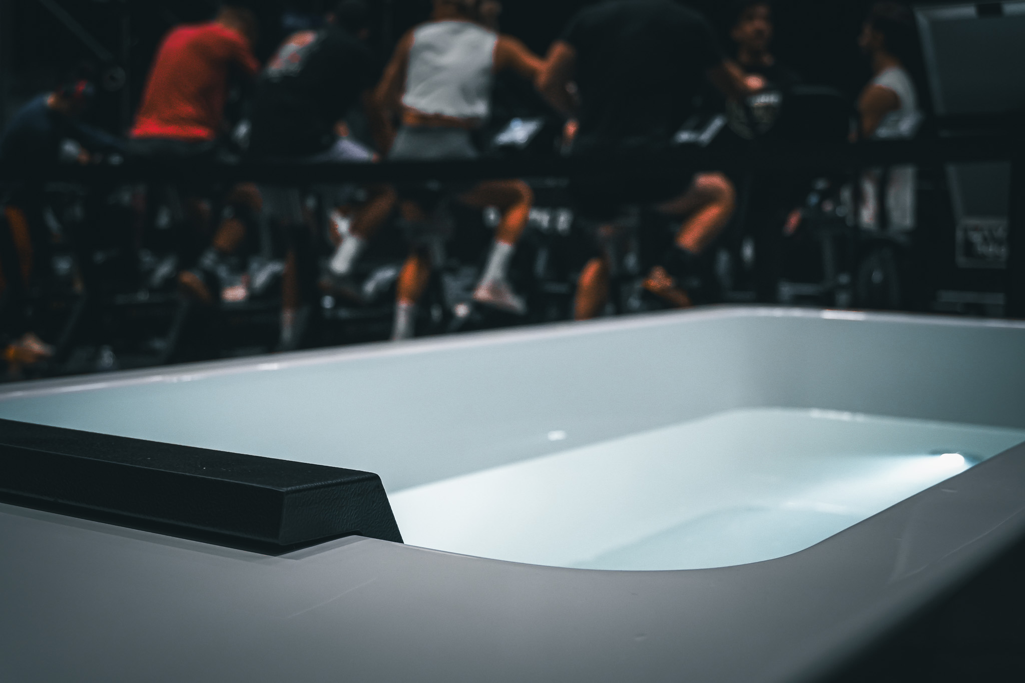 Bain froid Rocean dans une salle de sport professionnelle