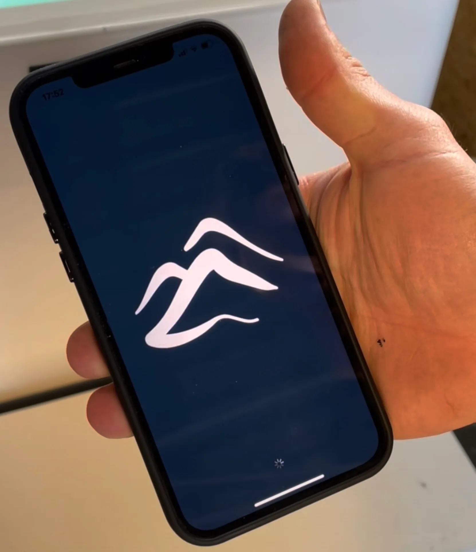 Rocean mobile app interface on a phone
