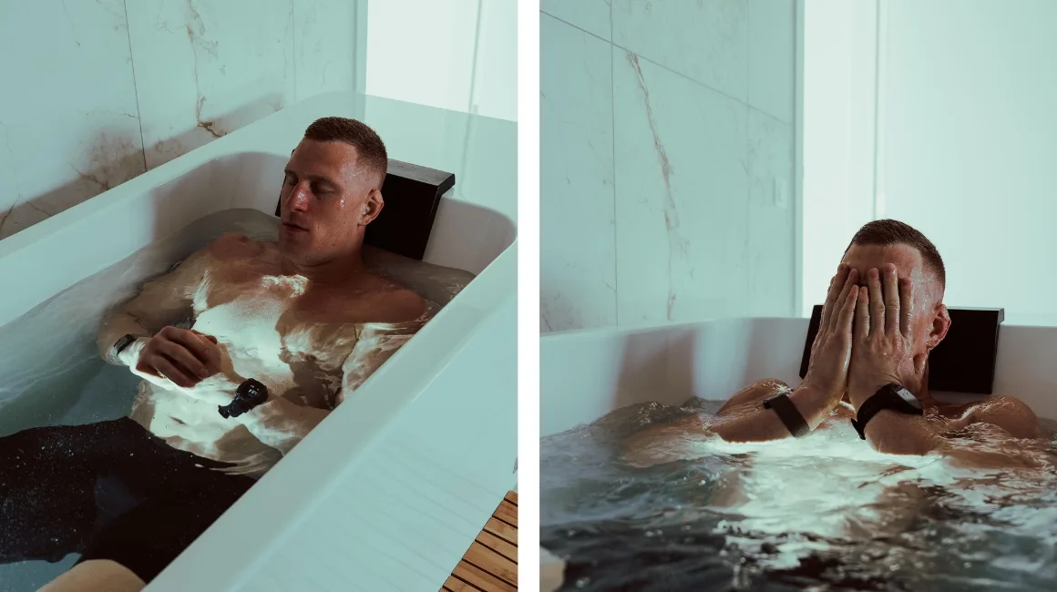 Rocean Bath indoor immersion views