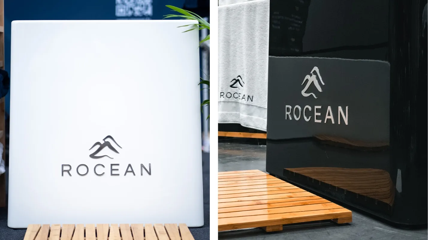 Rocean Box white and black finish details